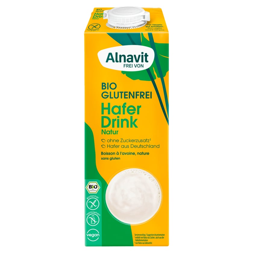 Alnavit Bio Hafer Drink vegan 1l